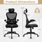 Costway Ergonomic Mesh Office Chair Executive Chair with Adjustable Height Black